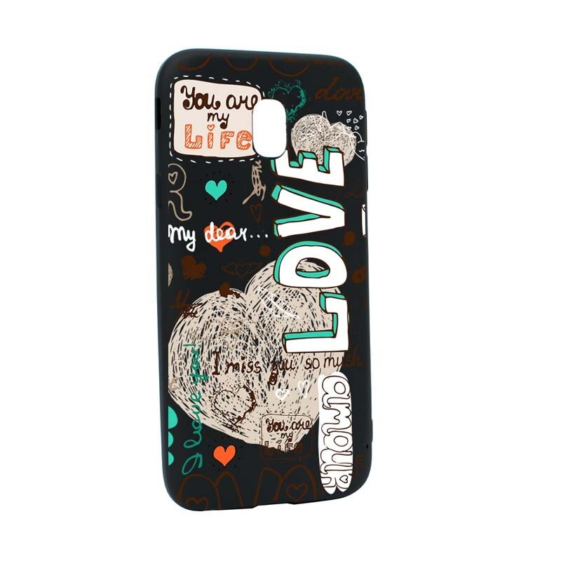 Husa Samsung Galaxy J3 2018, Silicon, Love February B25