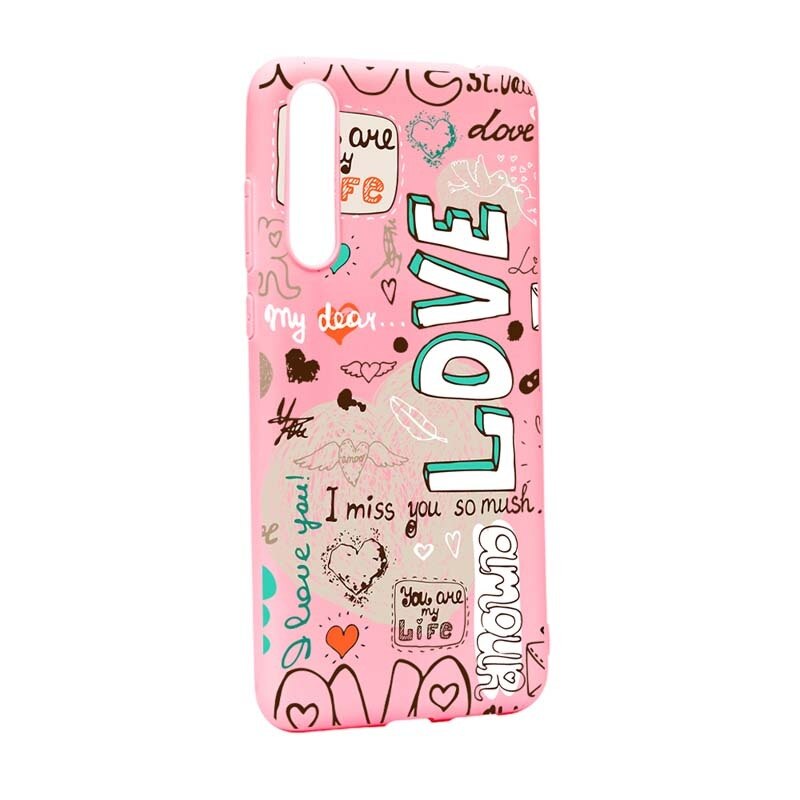 Husa Huawei P20, Silicon, Love February P25