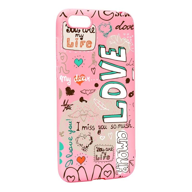 Husa Huawei Y5 2018, Silicon, Love February P25