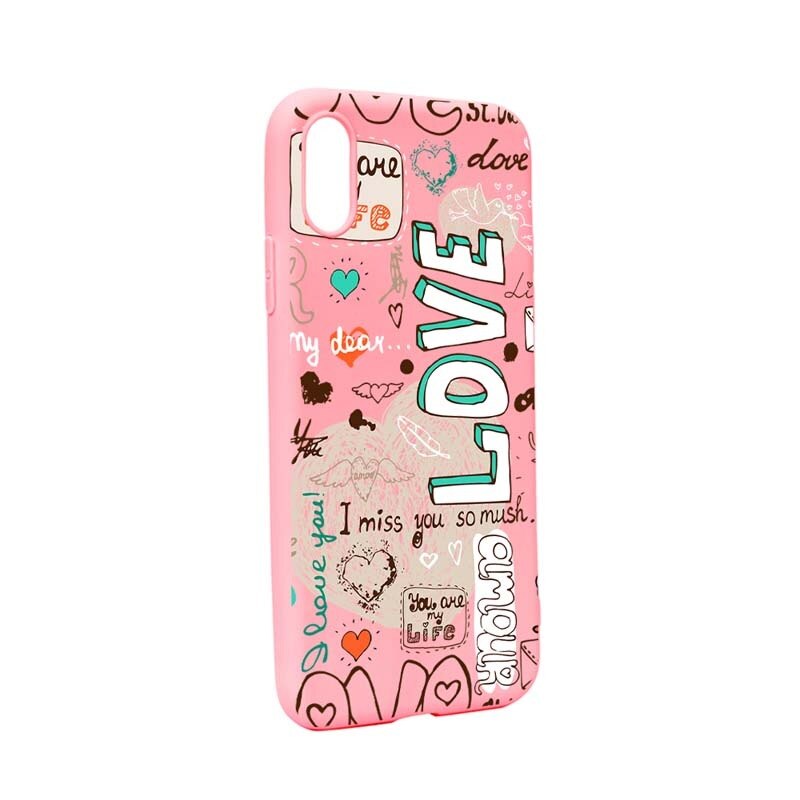 Husa Apple iPhone XS Max, Silicon, Love February P25