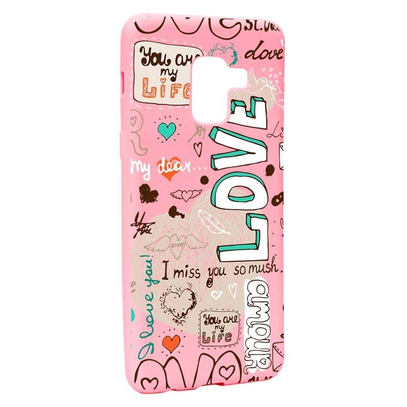 Husa Samsung Galaxy A5 2018, Silicon, Love February P25