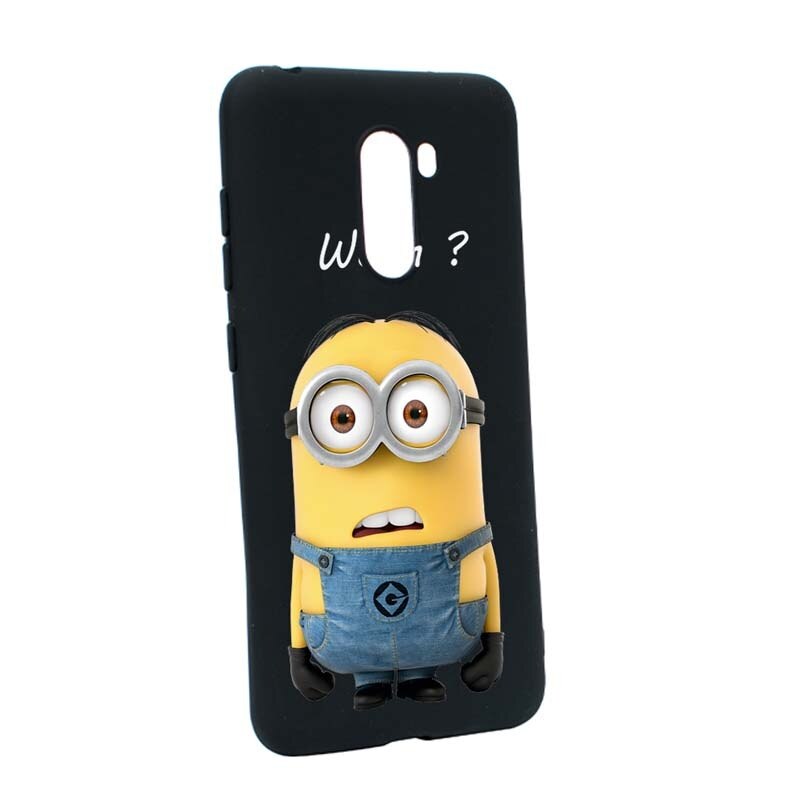 Husa Xiaomi PocoPhone F1, Silicon, Minion Wath? B27