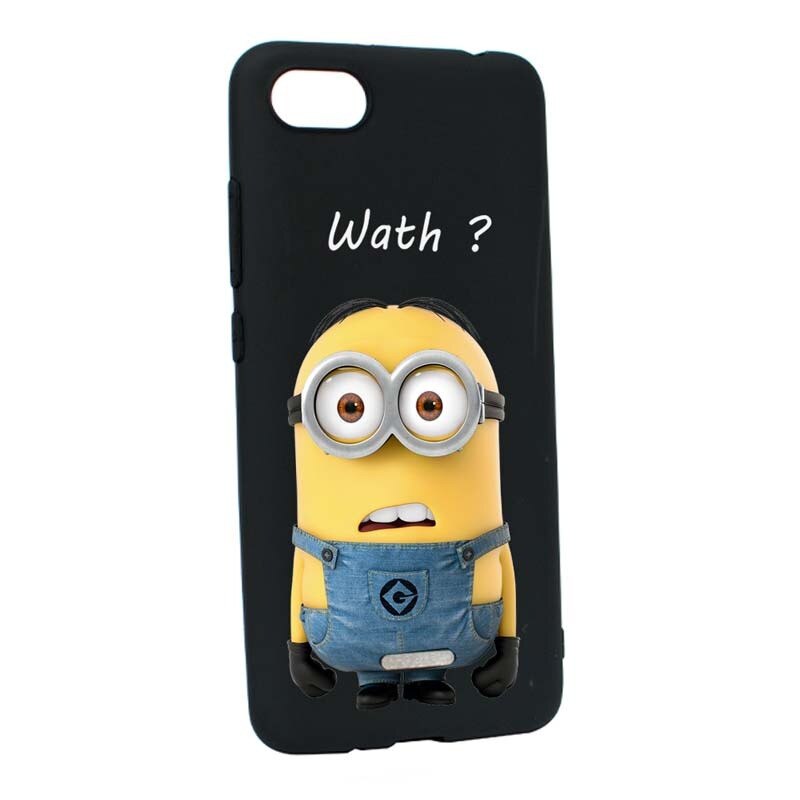 Husa Xiaomi Redmi 6A, Silicon, Minion Wath? B27