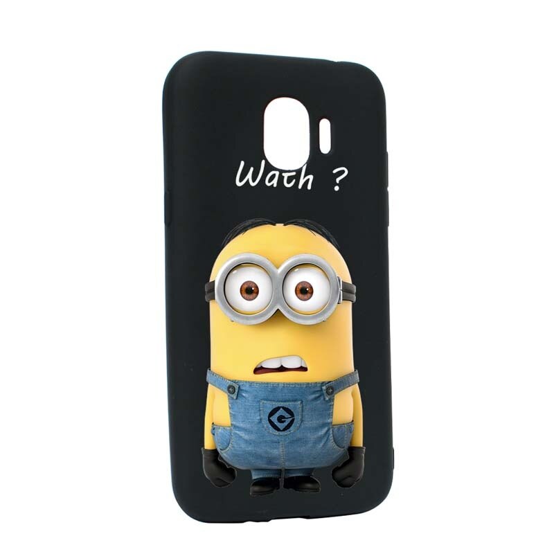 Husa Samsung Galaxy J4 2018, Silicon, Minion Wath? B27