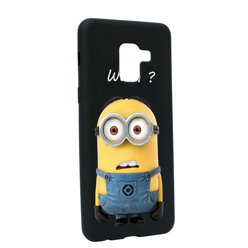 Husa Samsung Galaxy A5 2018, Silicon, Minion Wath? B27