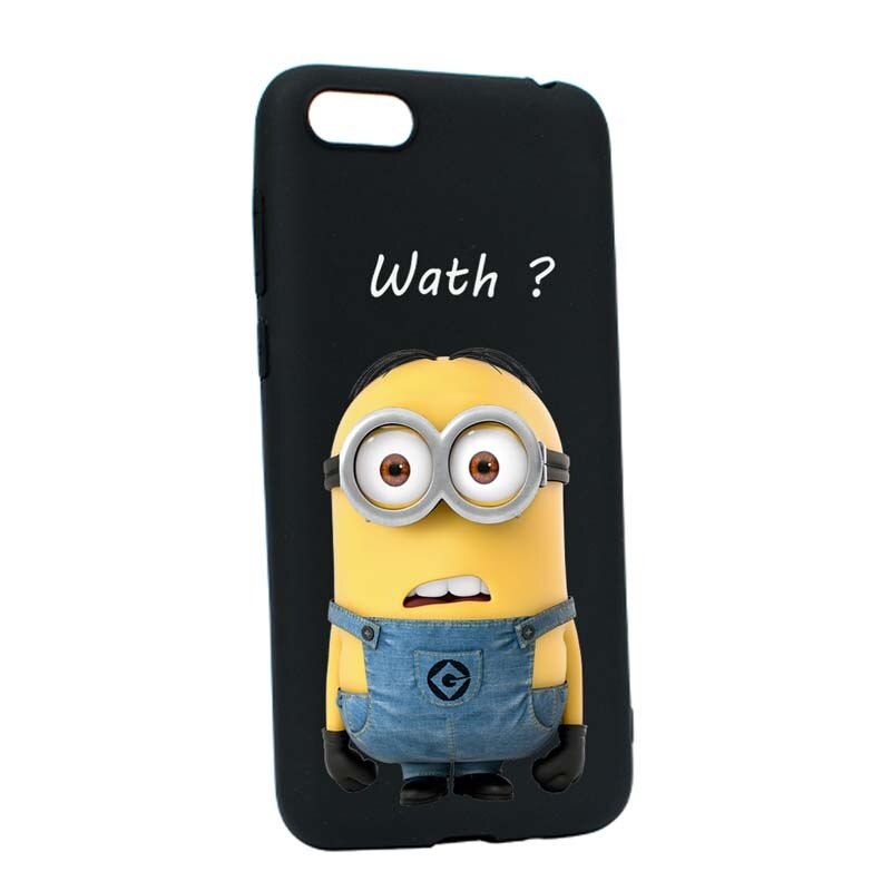 Husa Apple iPhone 7 / 8, Silicon, Minion Wath? B27