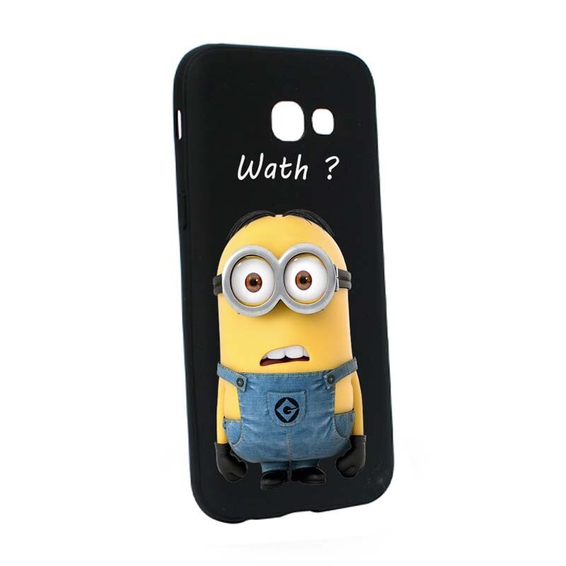 Husa Samsung Galaxy A3 2017, Silicon, Minion Wath? B27
