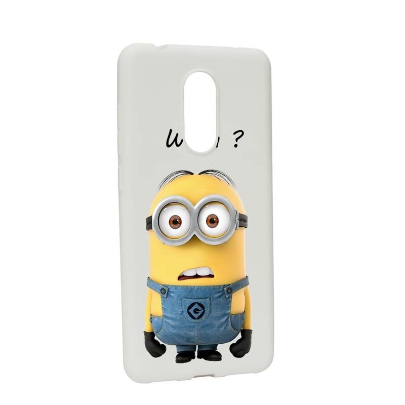 Husa Xiaomi Redmi Note 5 / Redmi 5 Plus, Silicon, Minion Wath? W27
