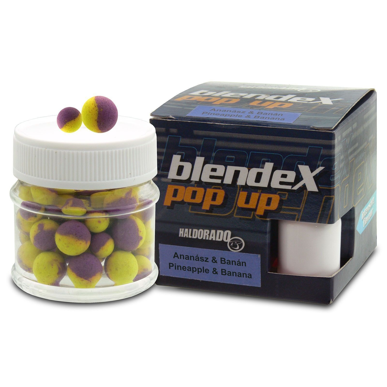 Pelete,Haldorado, BlendeX Pop Up Method 8, 10 mm - Ananas si Banana 20 g