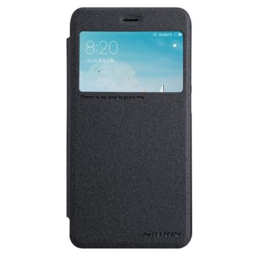 Husa flip Nillkin Sparkle pentru Xiaomi Redmi 4,Negru
