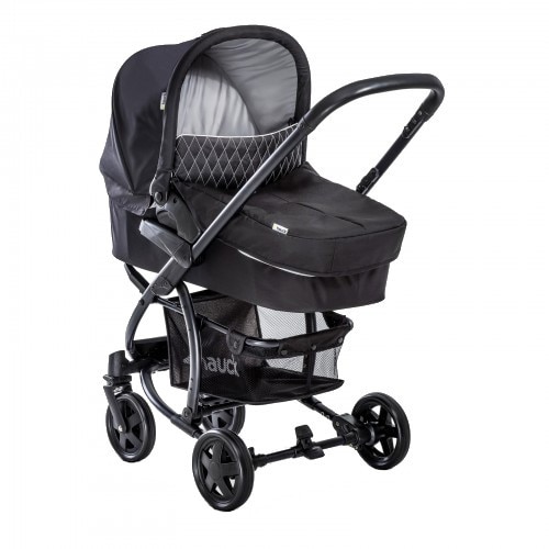 Set Carucior 3 in 1 Malibu 4 Trio Black Silver