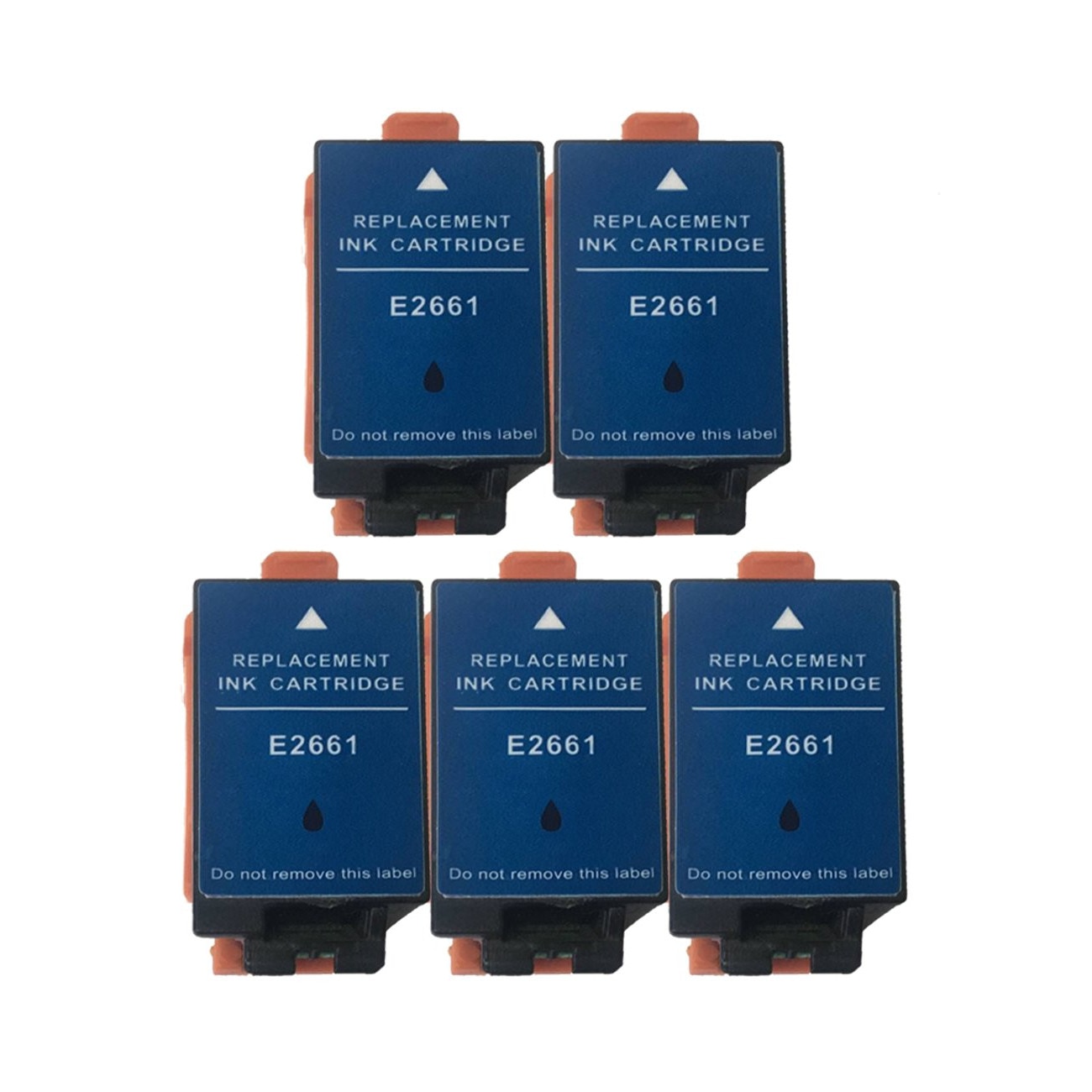 Set 5 Cartuse T266 Black Compatibile pentru Epson WF-100W-1.25K#C13T26614010-8.8 ML