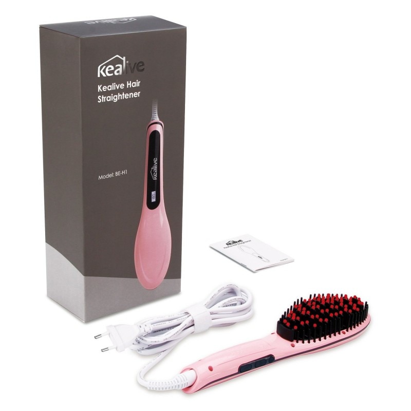 Kealive hair cheap straightener brush