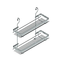 Etajera suspendata cu doua rafturi