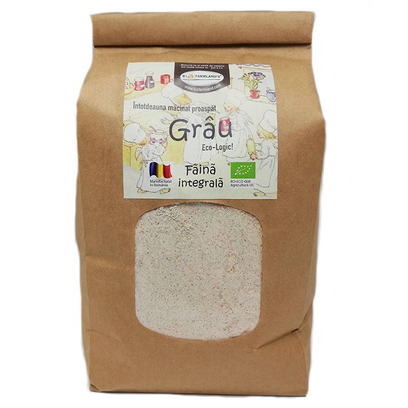 Faina Grau integrala 1kg Bio/ECO Biofarmland