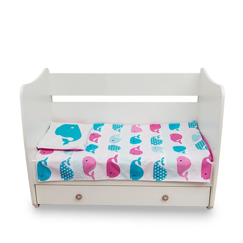 Lenjerie de pat 3 piese Balena U-Grow