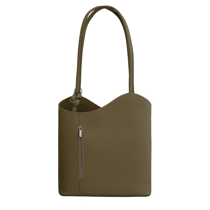 Női bőr táska, Iris 4 bézs