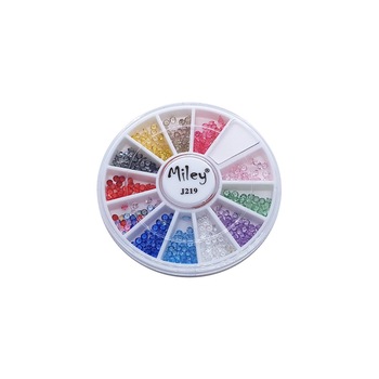 Carusel Nail Art Strasuri set 12 Miley Carusel Nail Art Strasuri set 12 Miley