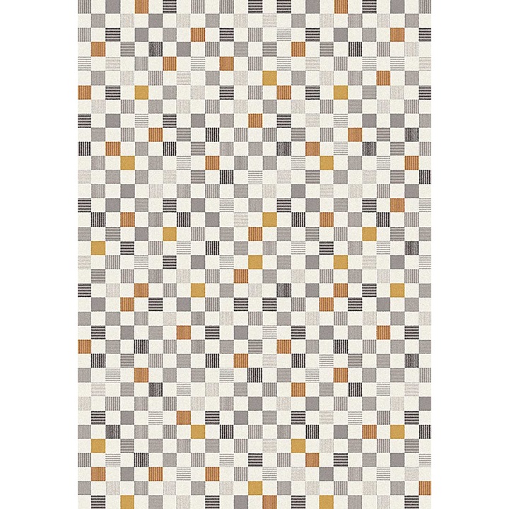 Геометричен килим Elle, Бежов, 200x290 см.