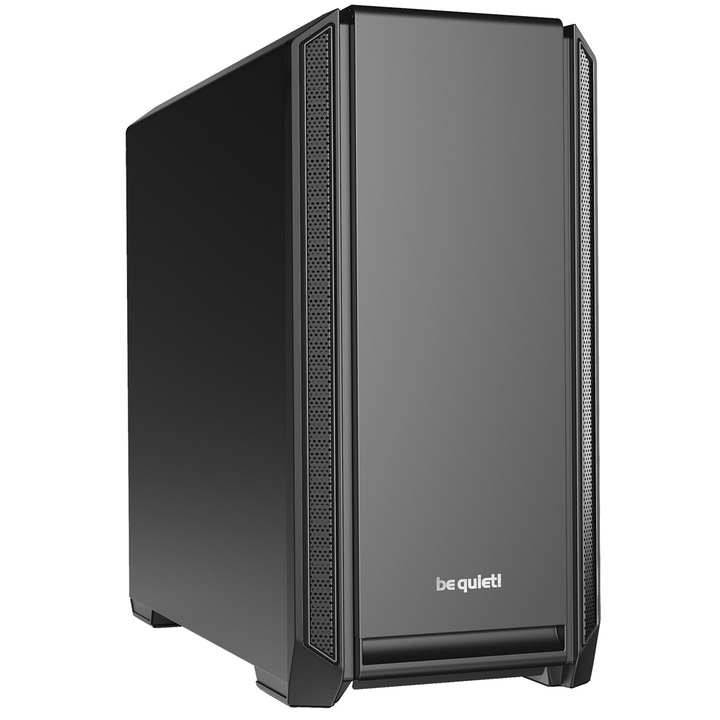 Компютърна кутия be quiet! Silent Base 601, Mid-Tower, Без захранващ блок, E-ATX, Black