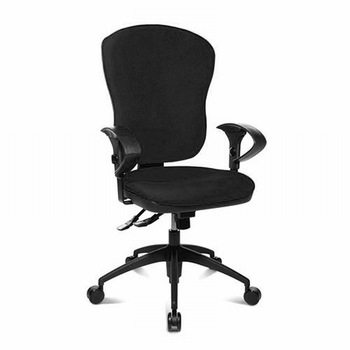 Scaun ergonomic Solution SY, cu brate reglabile, Negru Scaun ergonomic Solution SY, cu brate reglabile, Negru