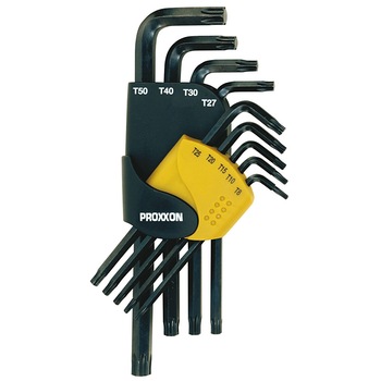 Set chei Torx L, Proxxon 23944 Set chei Torx L, Proxxon 23944
