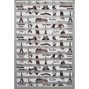 Rulou textil, zebra 410/021 L=100 cm H=140 cm Rulou textil, zebra 410/021 L=100 cm H=140 cm