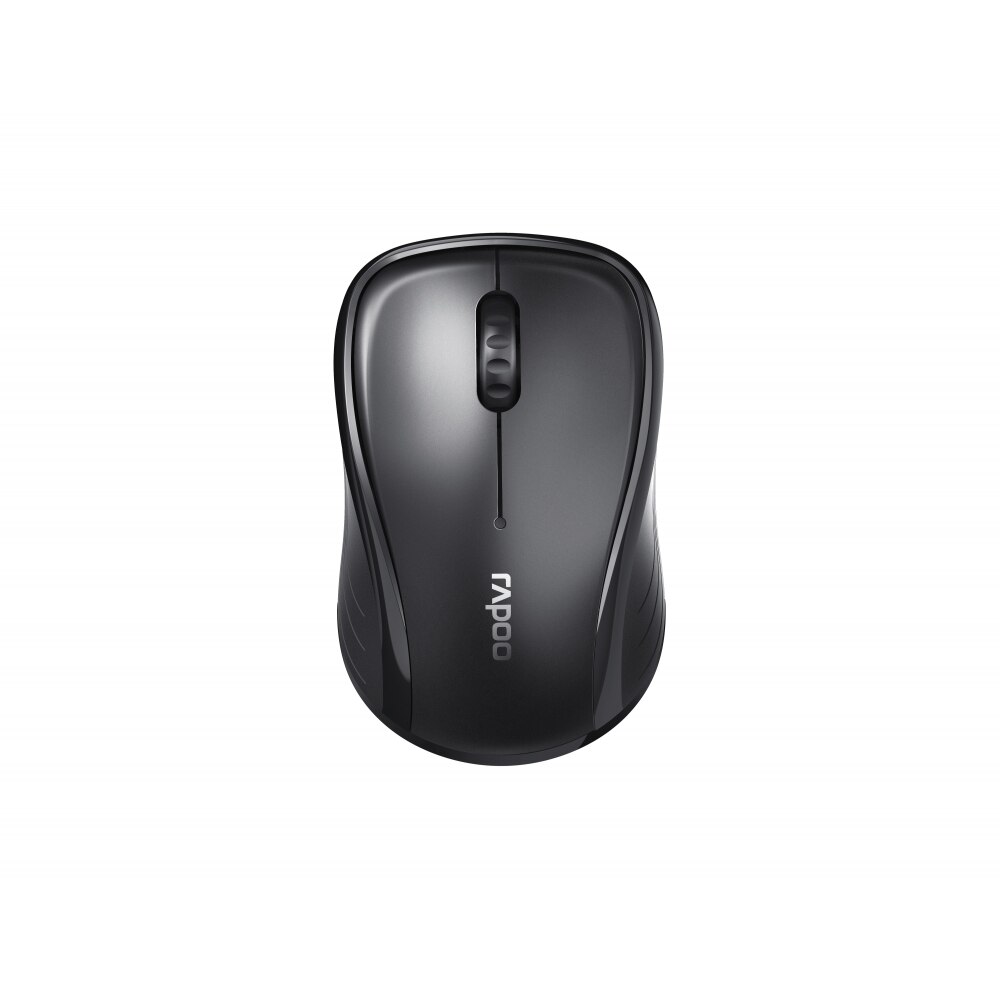 Mouse Optic Wireless Mouse RAPOO M280 Silent, Multi-mode, Negru/Gri Fara Fir