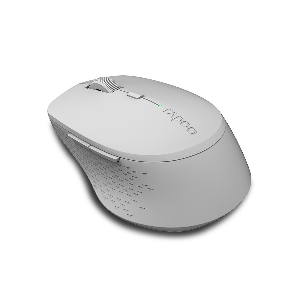 Mouse Optic Wireless RAPOO M300 Silent, Multi-mode, Gri, Fara Fir