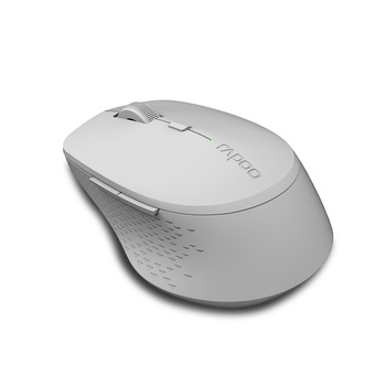 Mouse Optic Wireless RAPOO M300 Silent, Multi-mode, Gri, Fara Fir Mouse Optic Wireless RAPOO M300 Silent, Multi-mode, Gri, Fara Fir