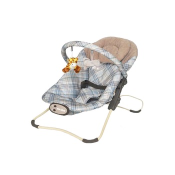 Balansoar muzical cu vibratii pentru bebelusi BabyMix BR246G, Gri Balansoar muzical cu vibratii pentru bebelusi BabyMix BR246G, Gri