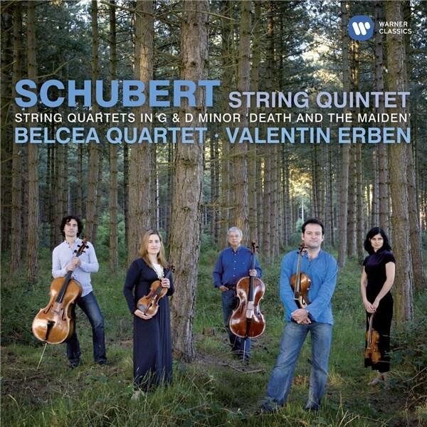 Franz SchubertBelcea Quartet - Schubert - String Quintet, Quartet 14 & 15 - CD