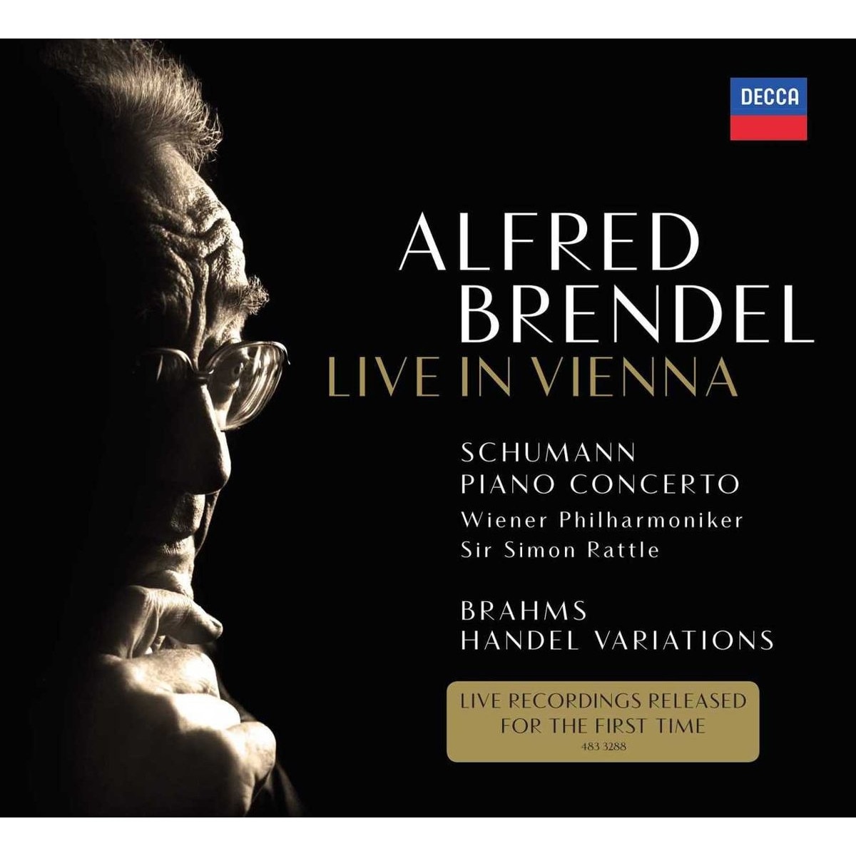 Alfred BrendelRobert SchumannJohannes BrahmsWiener Philharmoniker Sir Simon Rattle - Live In Vienna - CD