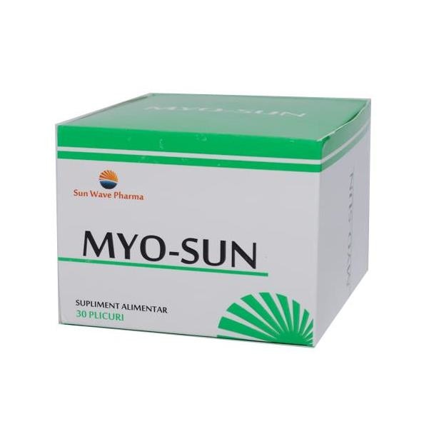 Myo-Sun Plus stimularea fertilitatii, 30 plicuri, Sun Wave : Bebe Tei