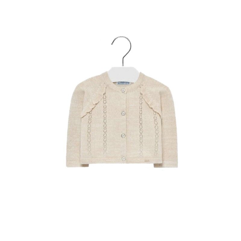 Cardigan cu detalii pentru fetite Arena Lurex 18 luni