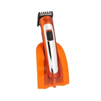 aparat de tuns victronic cu acumulator incorporat pieptene reglabil putere de 3 w destinat pentru ingrijirea personala motor cu cupru lame din otel inoxidabil portocaliunegru imagen 17_0_
0