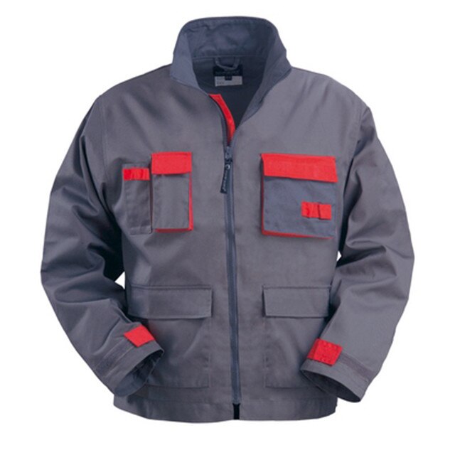 Geaca MAGMA GRI ROSU XL