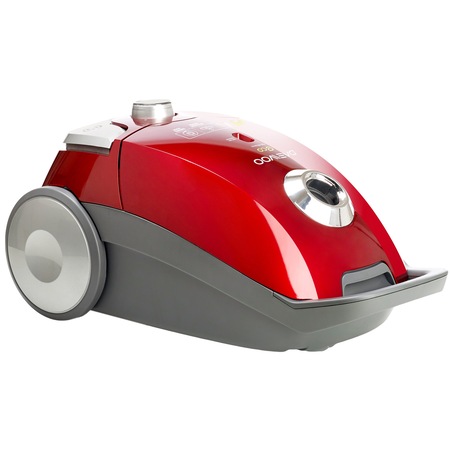 Aspirator cu sac Daewoo RC-150R, 750 W, 5 l, tub telescopic, Filtru HEPA, Rosu