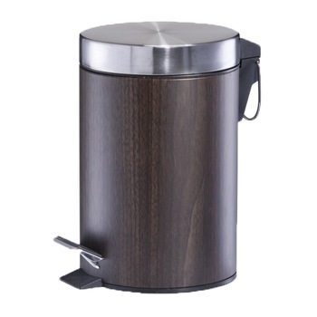 Cos de gunoi cu pedala Zeller, 3 l, otel, 17x26 cm Cos de gunoi cu pedala Zeller, 3 l, otel, 17x26 cm