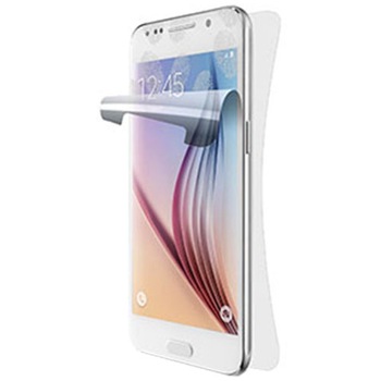 Folie de protectie fata/spate Cellularline pentru Samsung Galaxy S6 Folie de protectie fata/spate Cellularline pentru Samsung Galaxy S6