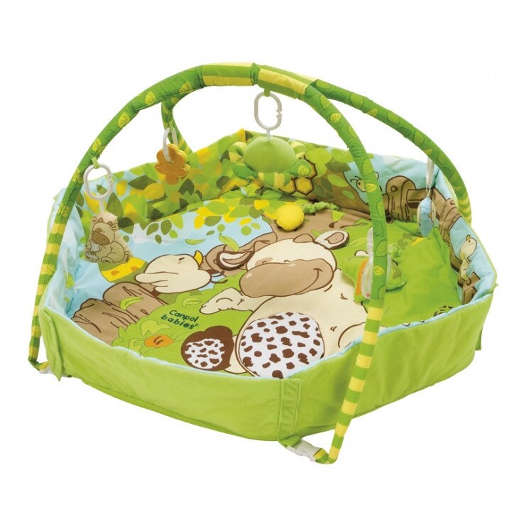 Covoras joaca, figurine multicolor, Canpol, 2/287