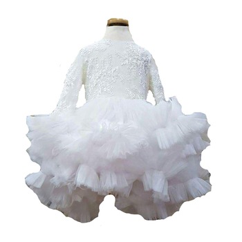 Rochie fete serbare cu trena Lempika Zana Iernii Rochie fete serbare cu trena Lempika Zana Iernii