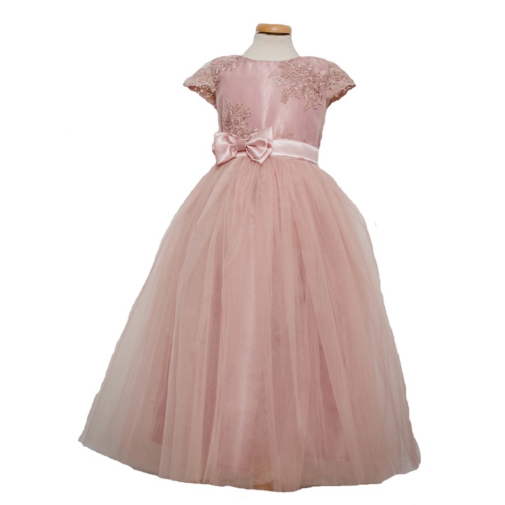 Rochita fetite ocazie lunga roz Princess Lempika