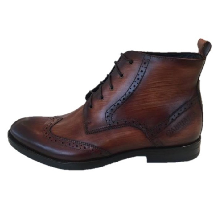 Ghete barbati. piele naturala, Maro