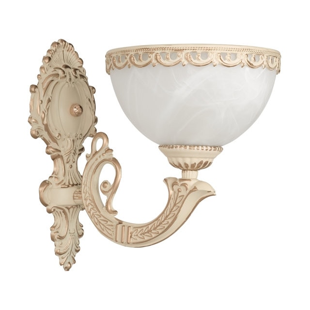 Aplica OLIMPIA-Nowodvorski, 1 brat, E27, clasica, culoare auriu/bej