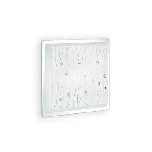 Plafoniera OCEAN 081434, Ideal Lux, trasparent, 2 x 60W E27