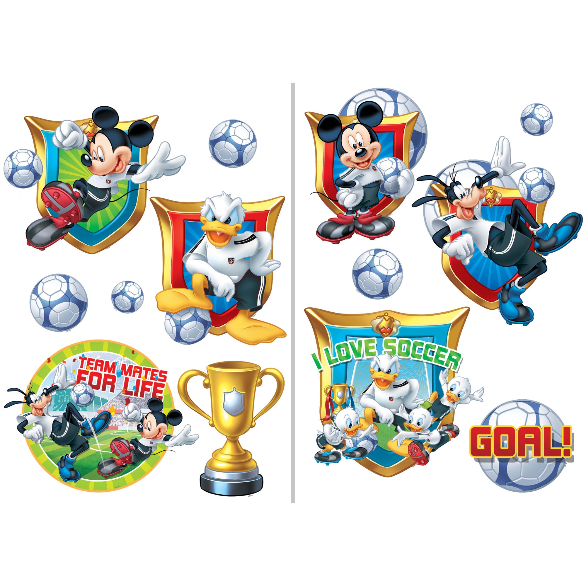 Sticker DEGRETS 79127 Mickey Mouse si prietenii 2x45x65 cm
