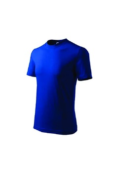 Set 5 tricouri albastre din bumbac unisex, Albastru Set 5 tricouri albastre din bumbac unisex, Albastru