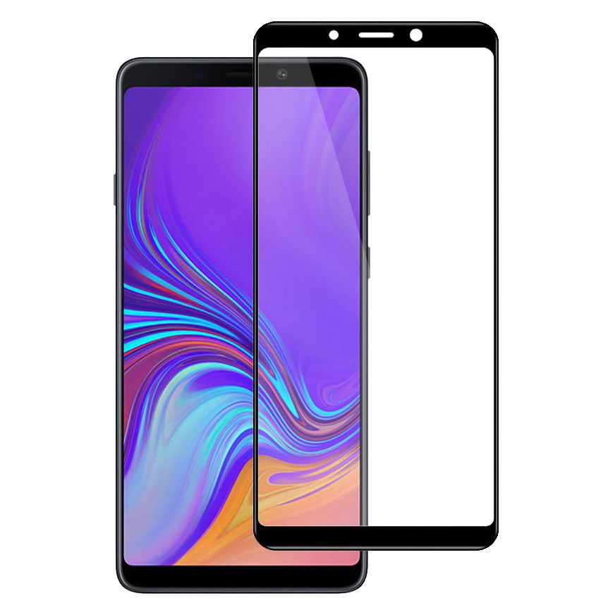 Folie sticla full size 3D, cu adeziv pe toata suprafata, EuroCELL, pentru Samsung Galaxy A9 2018
