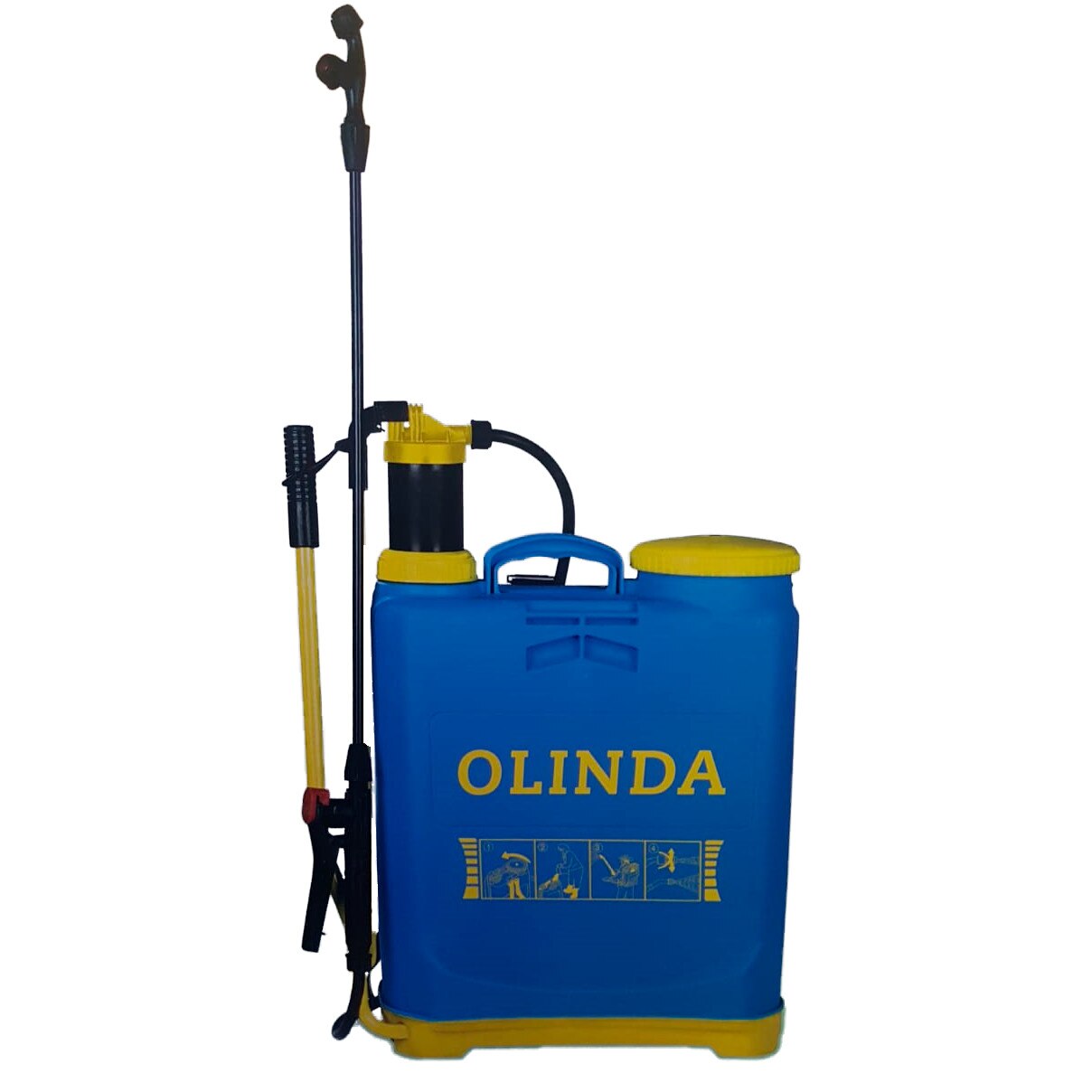 Vermorel 16L, Lance din inox, 3 duze incluse